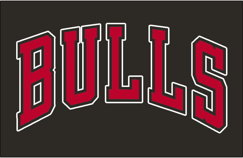 Chicago Bulls 1997 Jersey Logo fabric transfer...